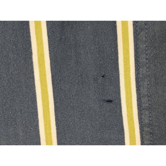 Wrangler Small Blue 100% Cotton Striped Short Sleeve Polo Shirt 29g - Picture 5 of 9